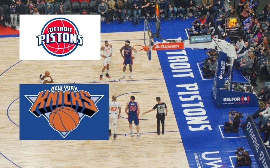 Detroit Pistons vs. New York Knicks Live