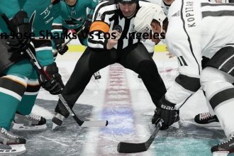 San Jose Sharks at Los Angeles Kings: Showdown on Ice Hockey