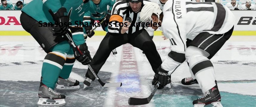 San Jose Sharks at Los Angeles Kings: Showdown on Ice Hockey